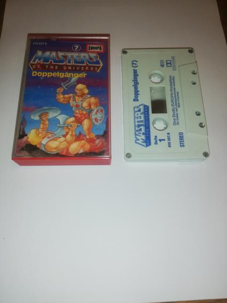 Masters of the Universe Folge 7 Doppelgänger 4-fach Silber geschraubt Weiß 515 337.9 Europa(Großes Fenster)